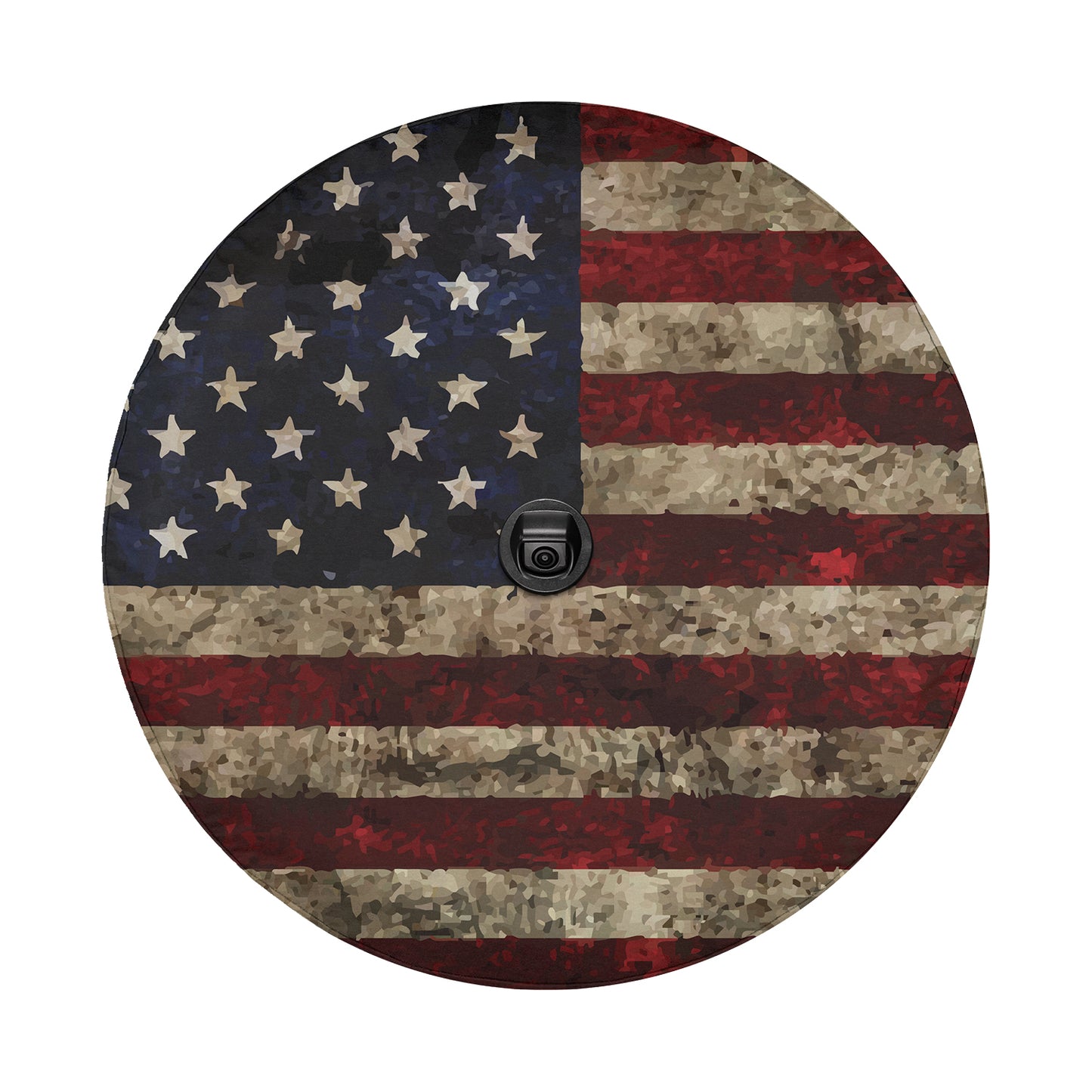 a picture of an american flag on a white background