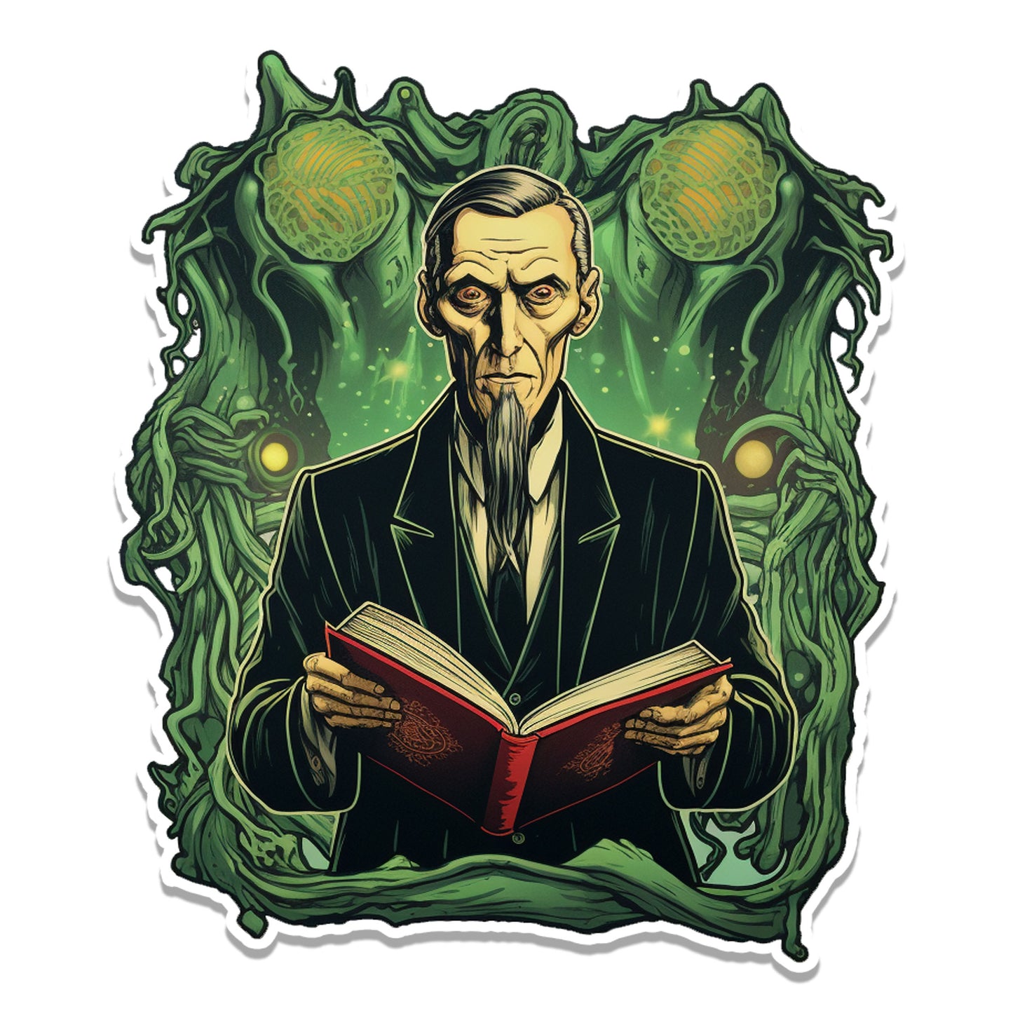 HP Lovecraft Call of Cthulhu Vinyl Sticker