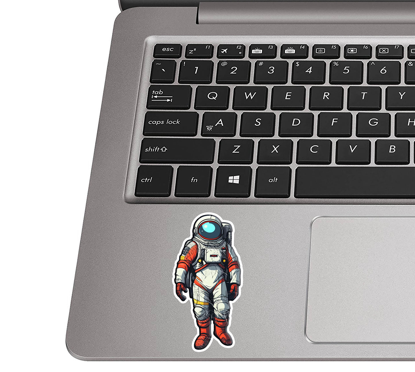 Floating Cosmonaut Spaceman Vinyl Sticker