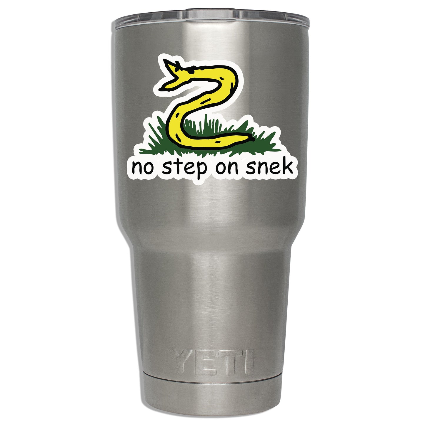 No Step On Snek Vinyl Sticker