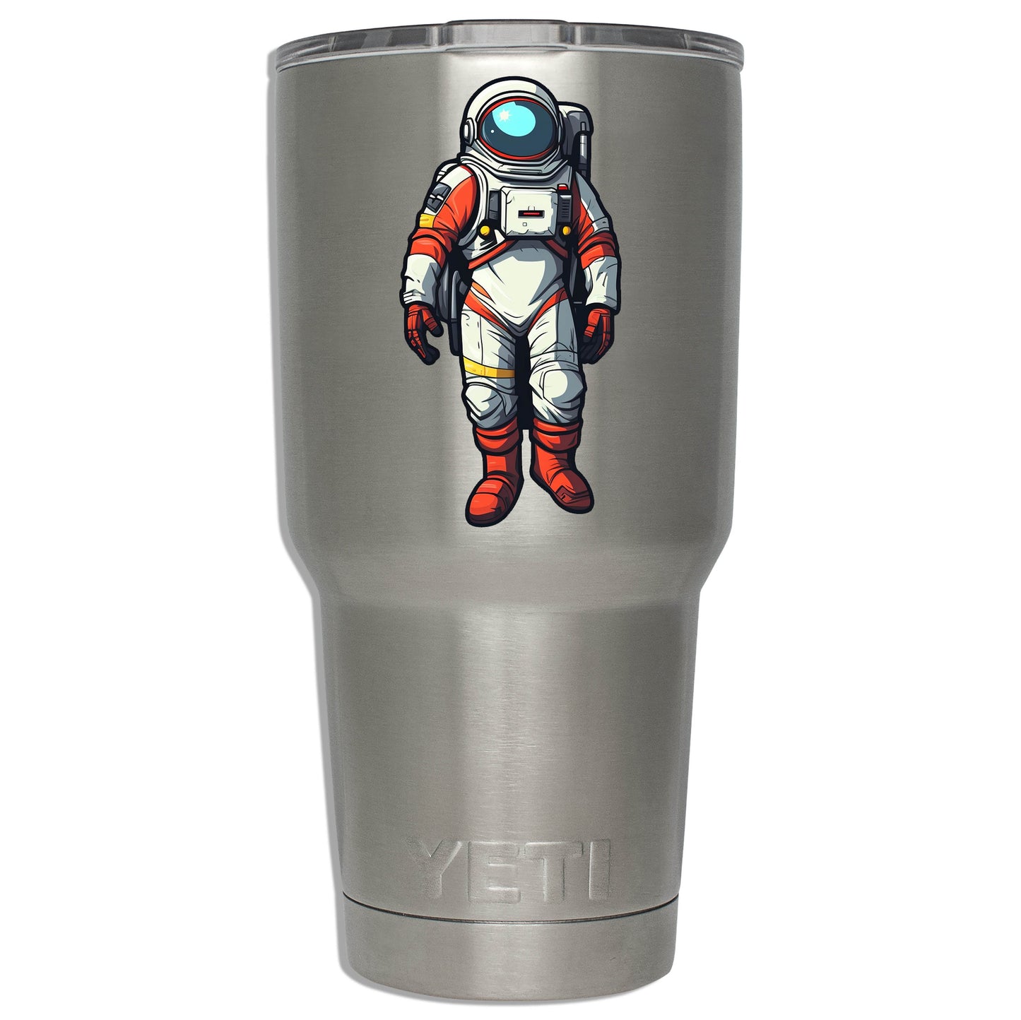 Floating Cosmonaut Spaceman Vinyl Sticker