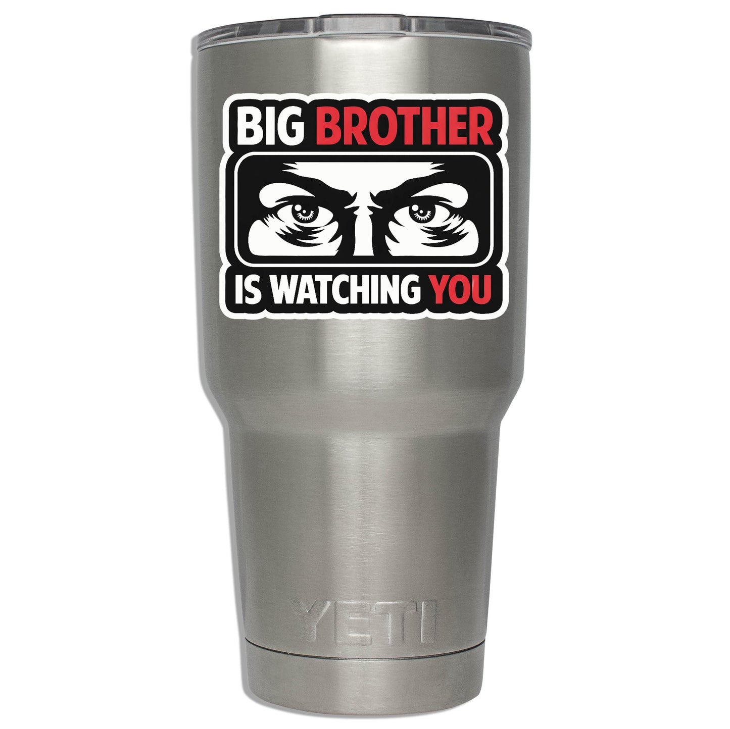 Big Brother is Watching You Vinyl Decal Funny Political Sticker Dystopian Bumper Decal Free Speech Anti Tyranny Orwellian Gift
