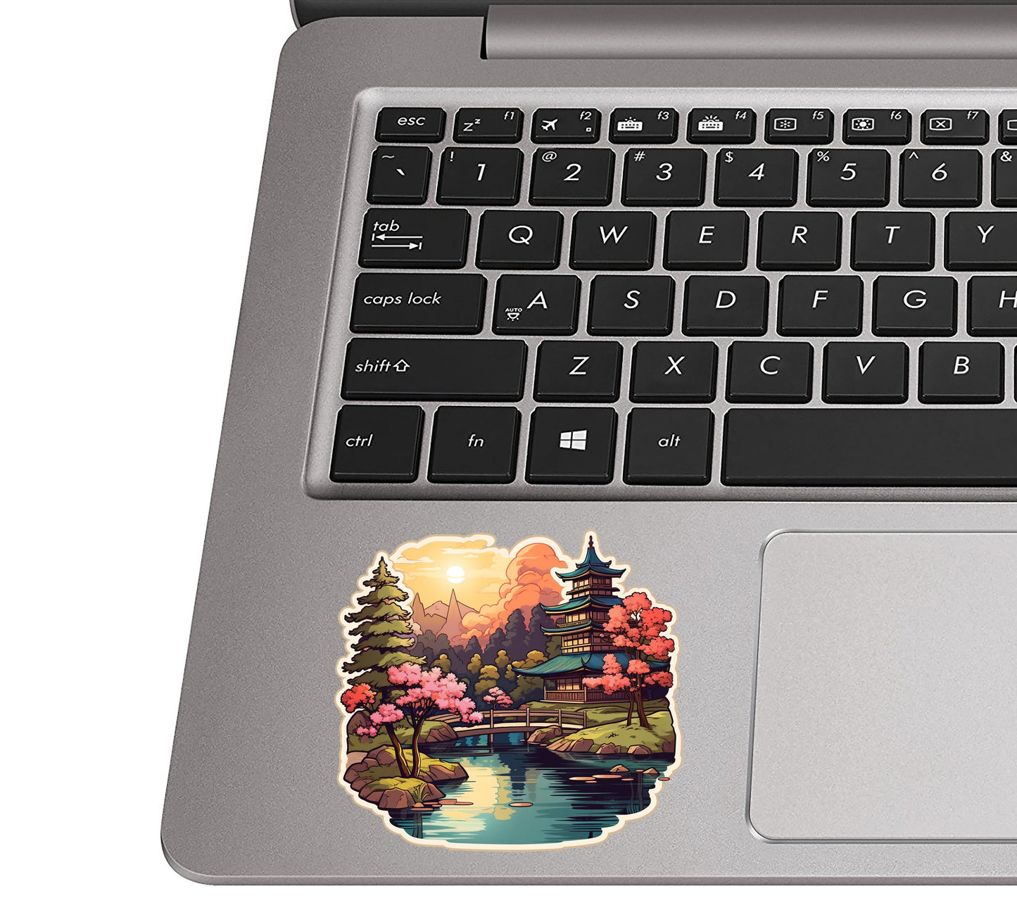 Japanese Garden Vinyl Sticker