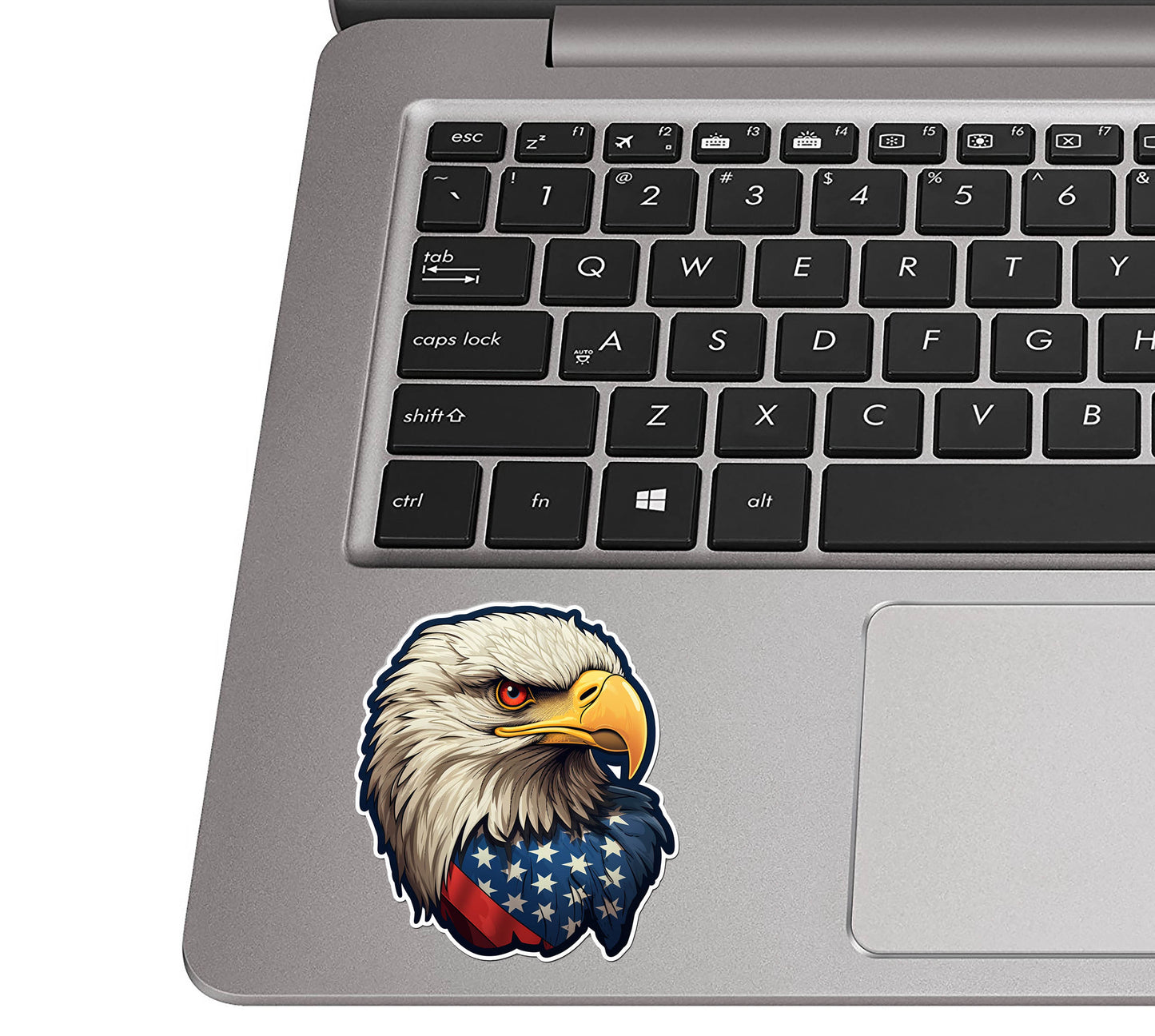 Patriotic Eagle Fourth of July Vinyl Sticker