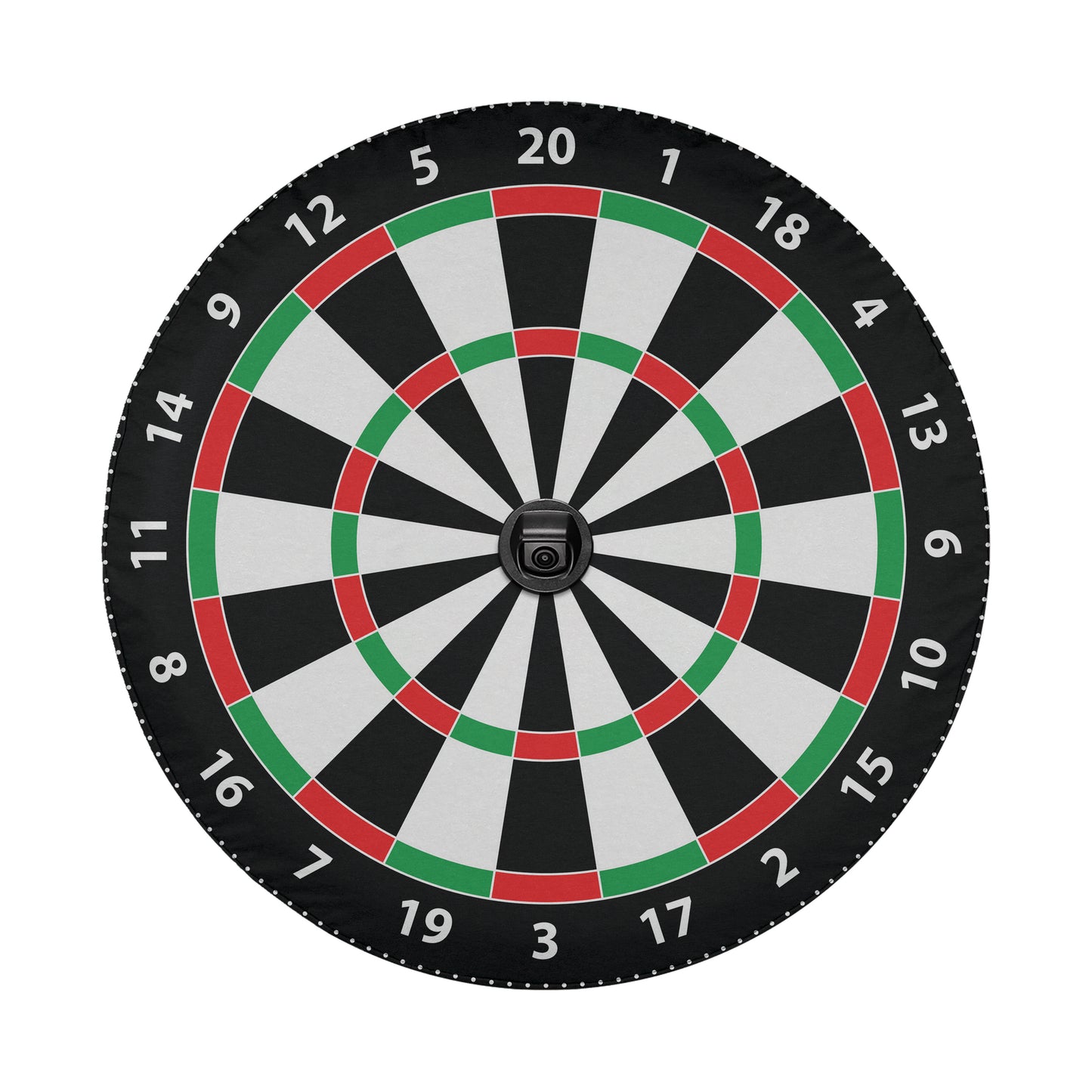 a close up of a dart on a white background