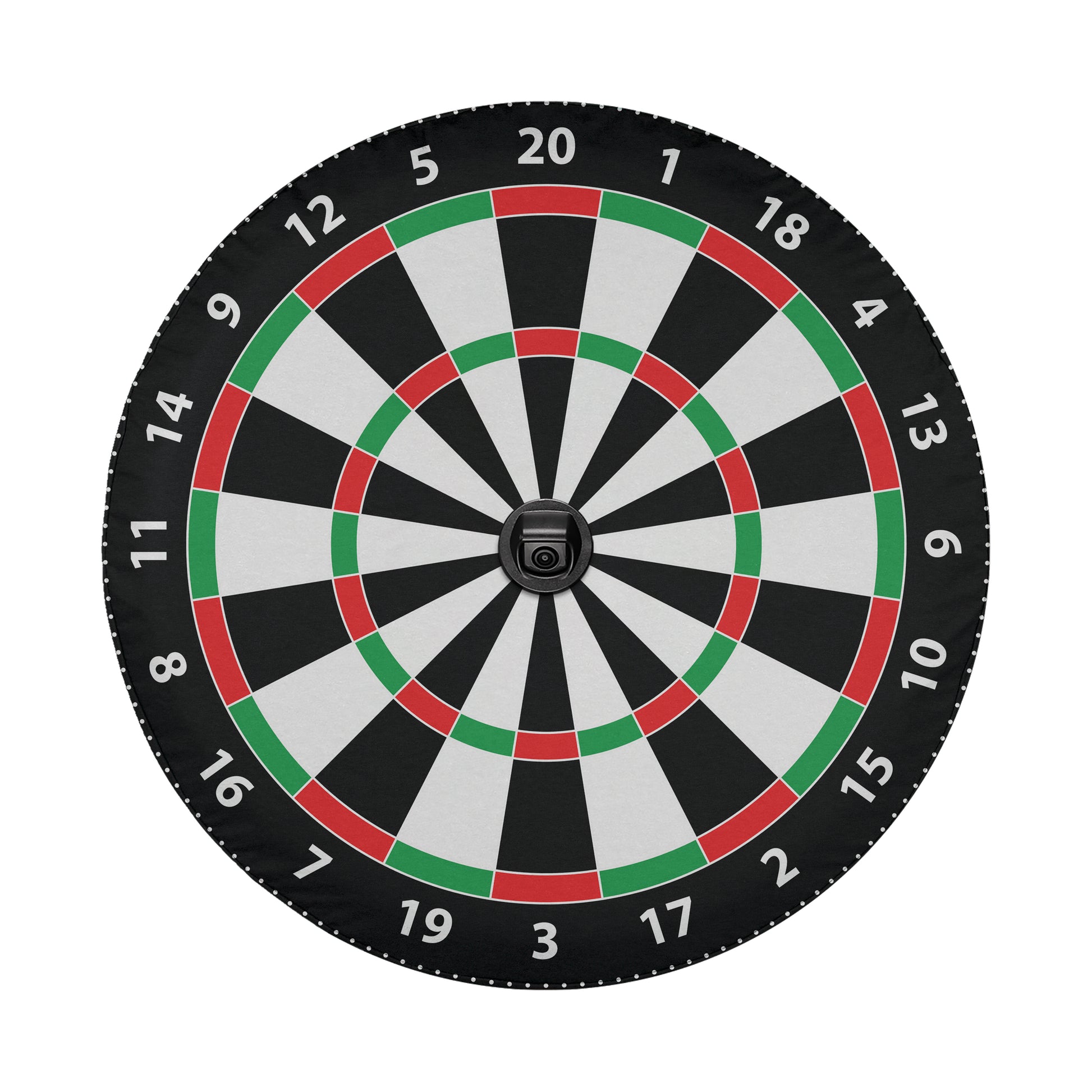 a close up of a dart on a white background
