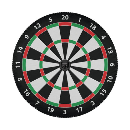 a close up of a dart on a white background