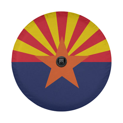 a picture of a flag of the state of arizona