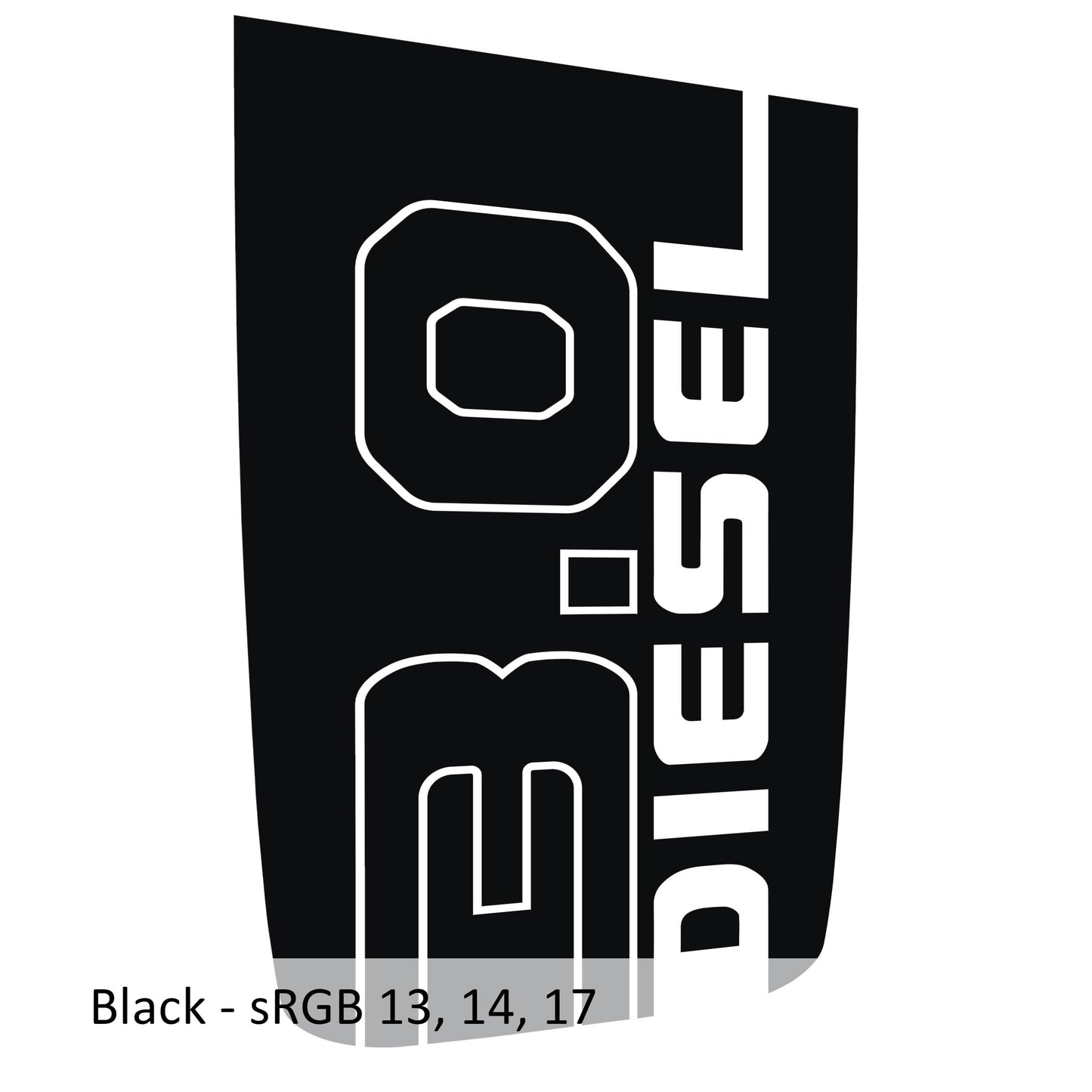 JL/JT Power Dome 3.0 Diesel Center Hood Graphic Decal - Fits 2018+ Jeep Wrangler JL and Gladiator JT Rubicon