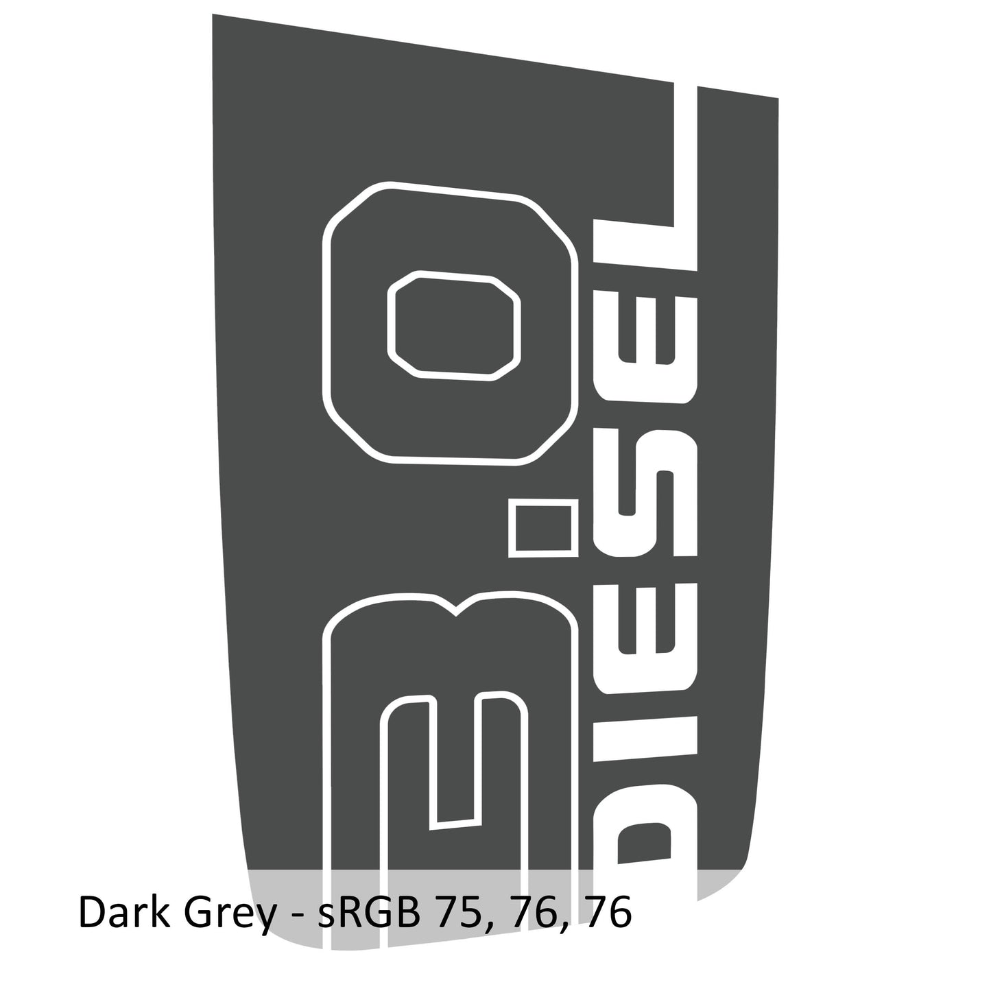 JL/JT Power Dome 3.0 Diesel Center Hood Graphic Decal - Fits 2018+ Jeep Wrangler JL and Gladiator JT Rubicon