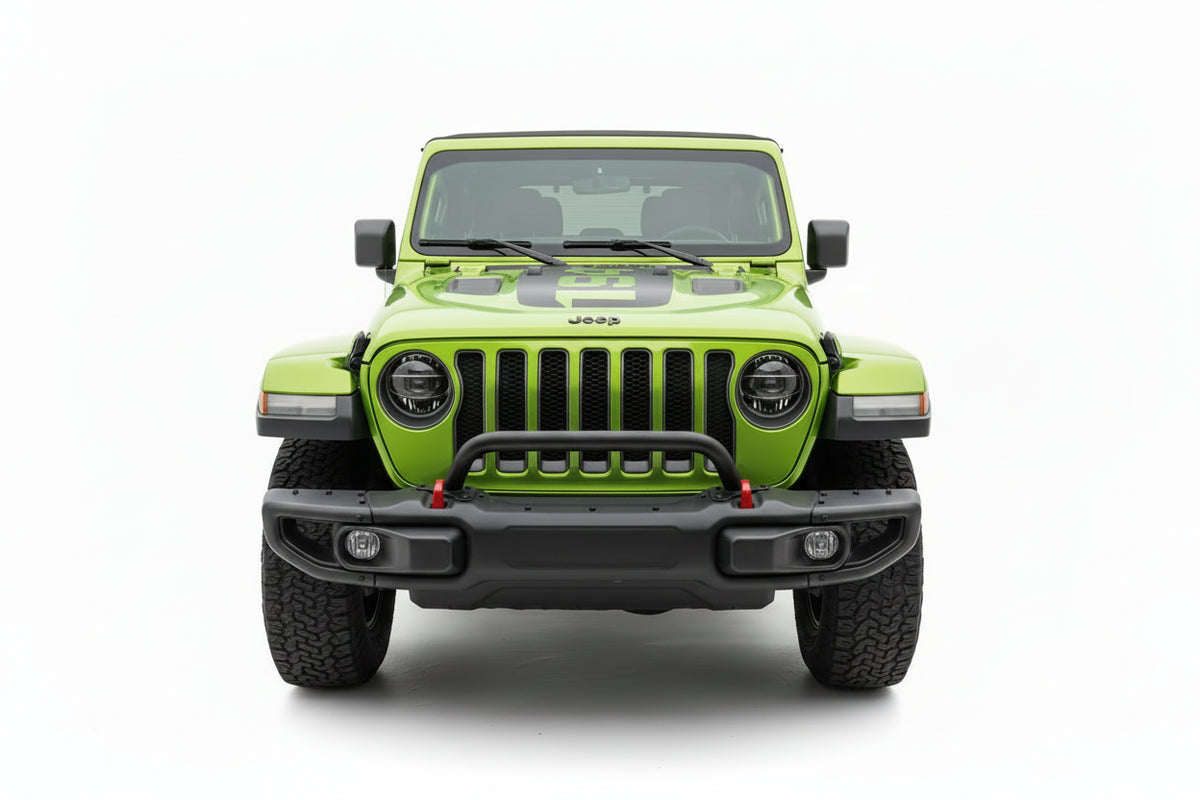 1941 Power-Dome Blackout Hood Decal - Fits 2018+ Jeep Wrangler& Gladiator Rubicon Hoods
