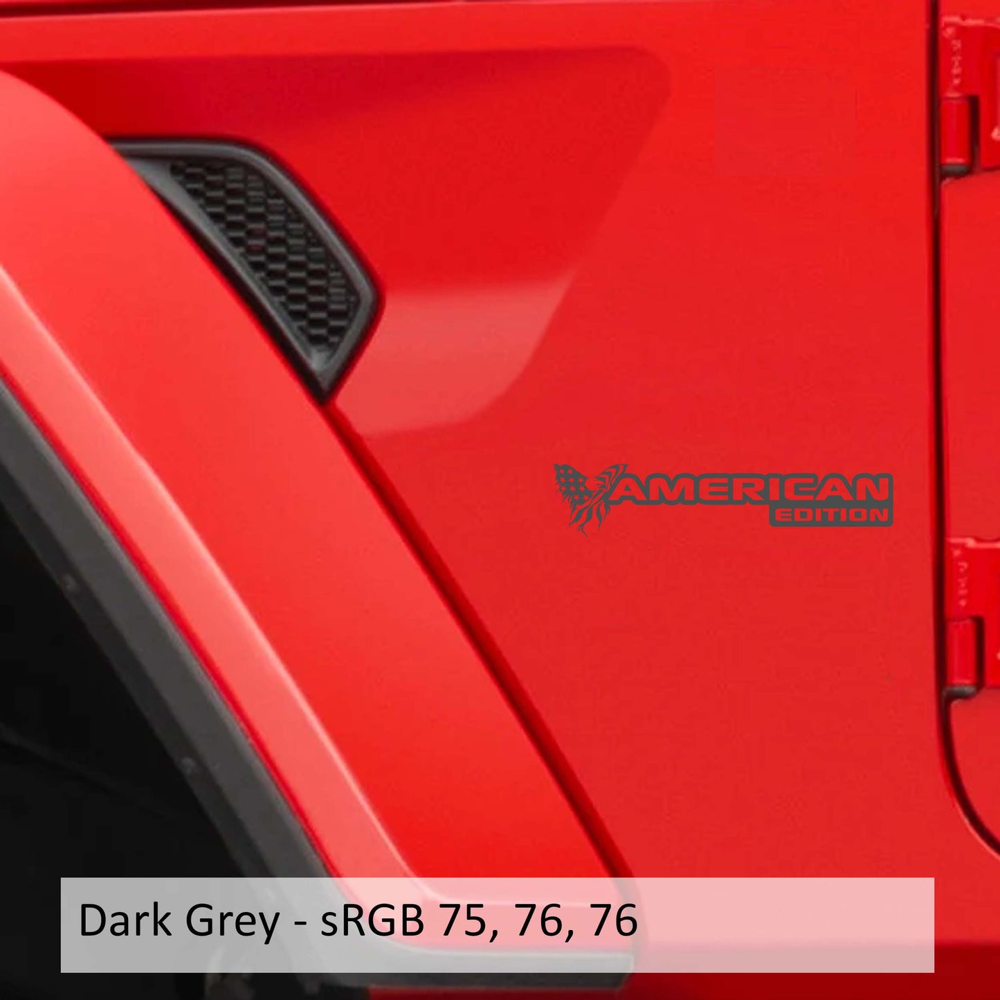 American Edition Decal (Pair) Fender Decals For Wrangler Jk/JL / Gladiator JT