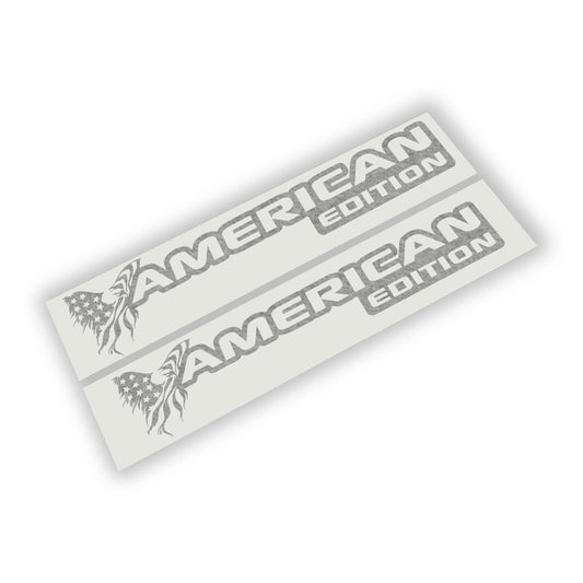 American Edition Decal (Pair) Fender Decals For Wrangler Jk/JL / Gladiator JT