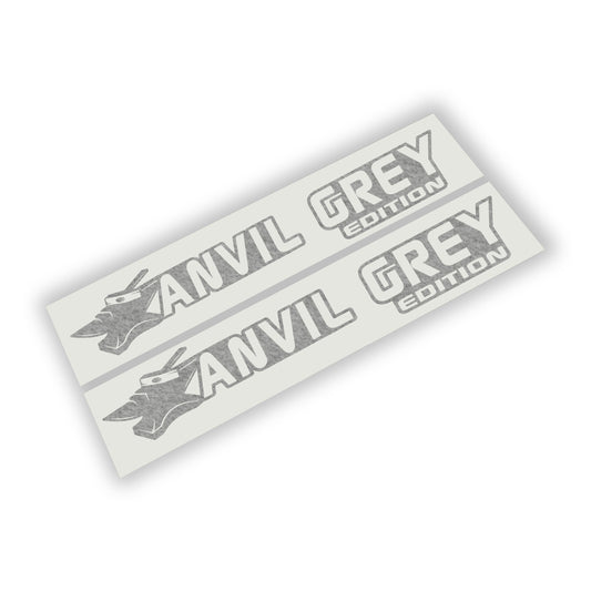 Anvil Grey Edition (Pair) Fender Decals For Wrangler/Gladiator JL/JT