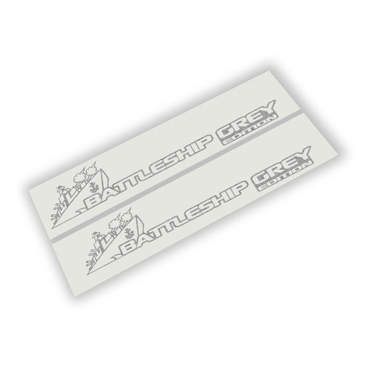 Battleship Grey Edition Fender Decals (Pair) For Wrangler/Gladiator JL/JT