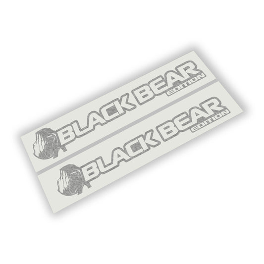 Black Bear Edition Side Hood Vinyl Decal (Pair)