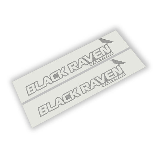 Black Raven Edition Decal (Pair) Fender Decals For Wrangler/Gladiator JK/JL/JT