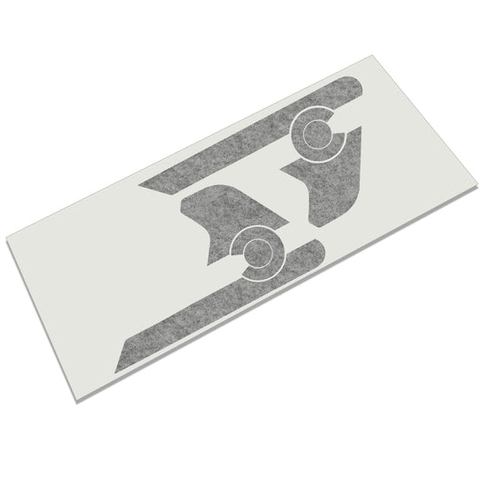 Colorado Flag Blackout Fender Vent Transfer Decal - Fits Jeep Wrangler JL/Jeep Gladiator JT 2018+
