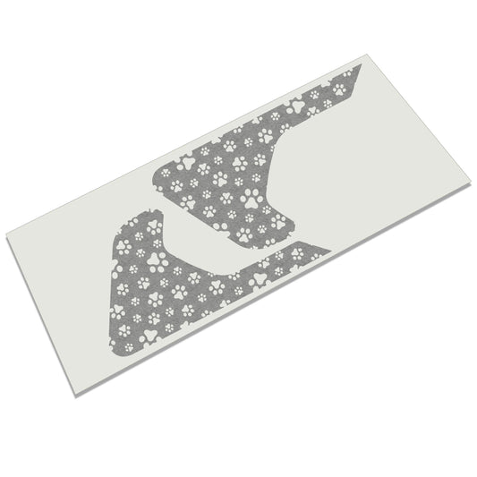 Puppy Dog Paw Print Decal Fender Vent Vinyl Decal - Fits Jeep Wrangler JL/Jeep Gladiator JT 2018+