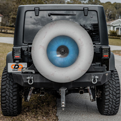 Eye On You Spare Spare Tire Cover With Backup Camera Hole