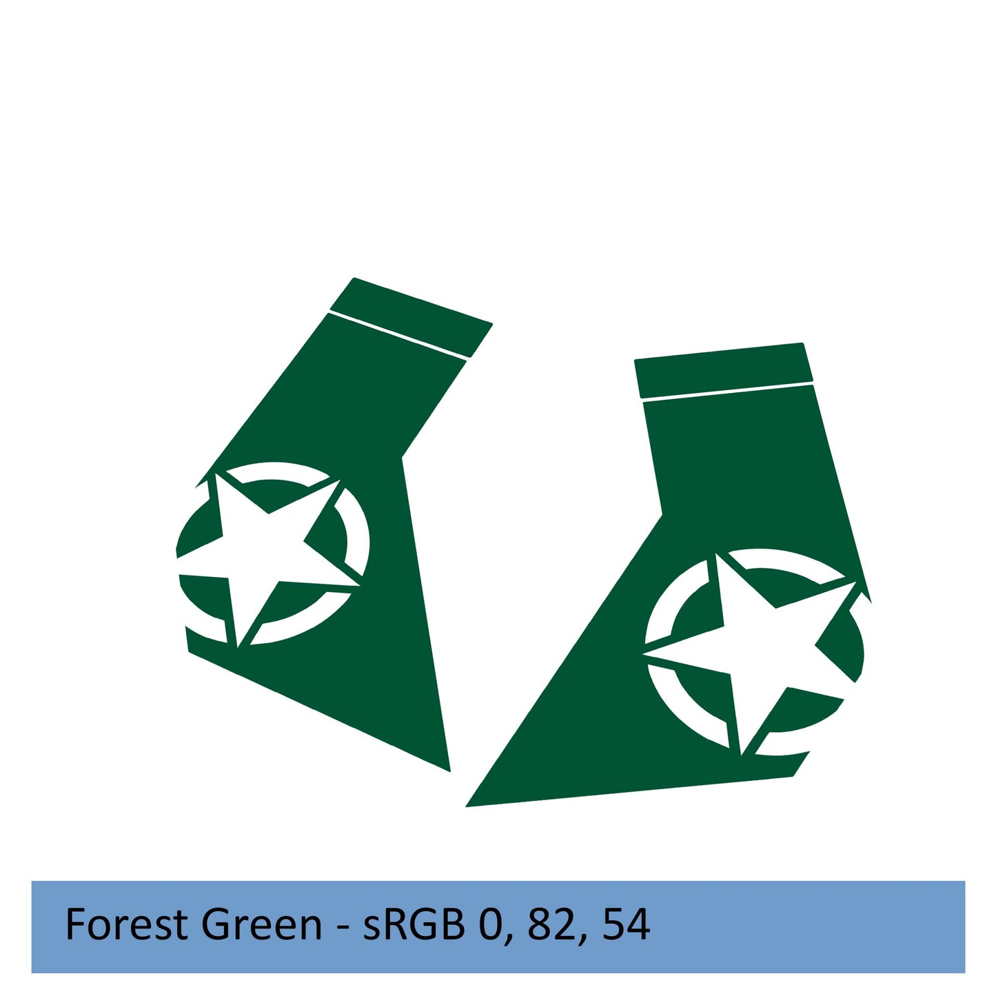 Alpha Romeo Star Bodyside Graphic Vinyl Decal for 20+ Gladiator JT