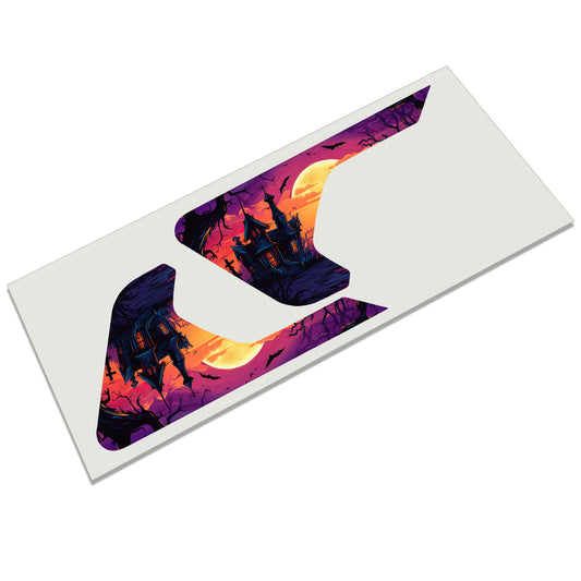 Haunted House 2pc Vinyl Fender Decal Set - Fits Jeep Wrangler JL/Jeep Gladiator JT 2018+