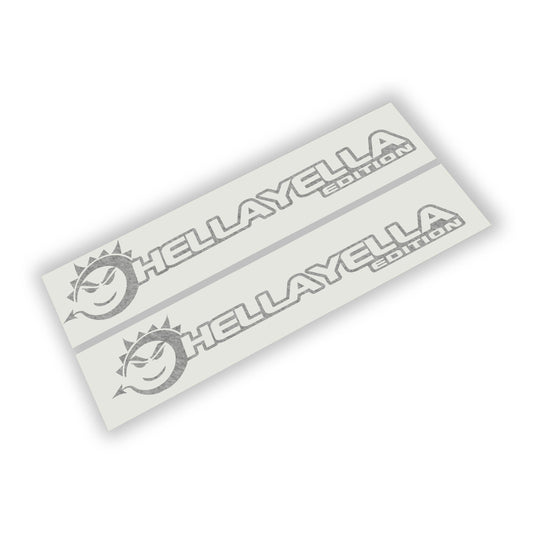 Hella Yella Edition Decal (Pair) - Fender Decals For Wrangler/Gladiator JL/JT