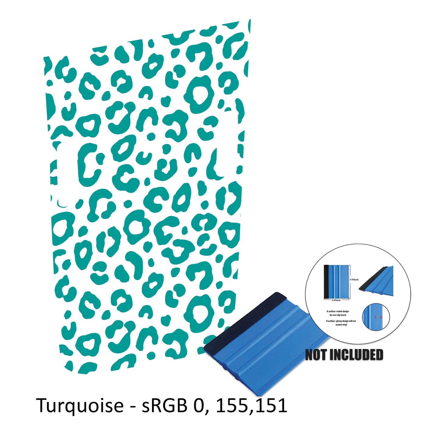 Leopard Print Blackout Hood Vinyl Decal Graphic - Fits 2018+ Jeep Wrangler JL/Jeep Gladiator JT Rubicon Models