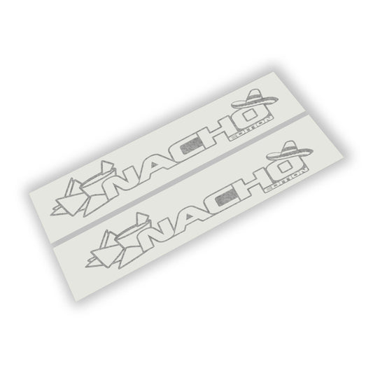 Nacho Chip Edition Decal v2 Side Hood Vinyl Decal (Pair)