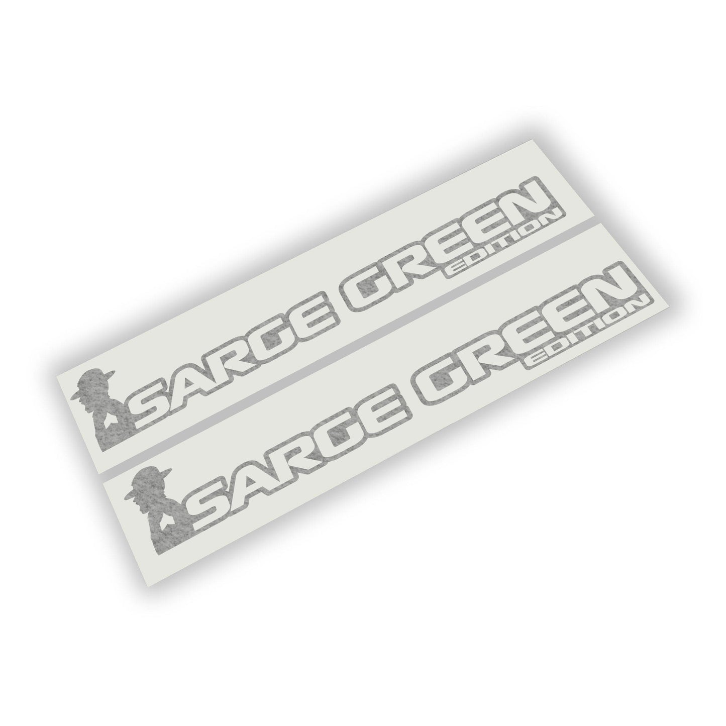 Sarge Green Edition Decal (Pair) Fender Decals For Wrangler/Gladiator JK/JL/JT