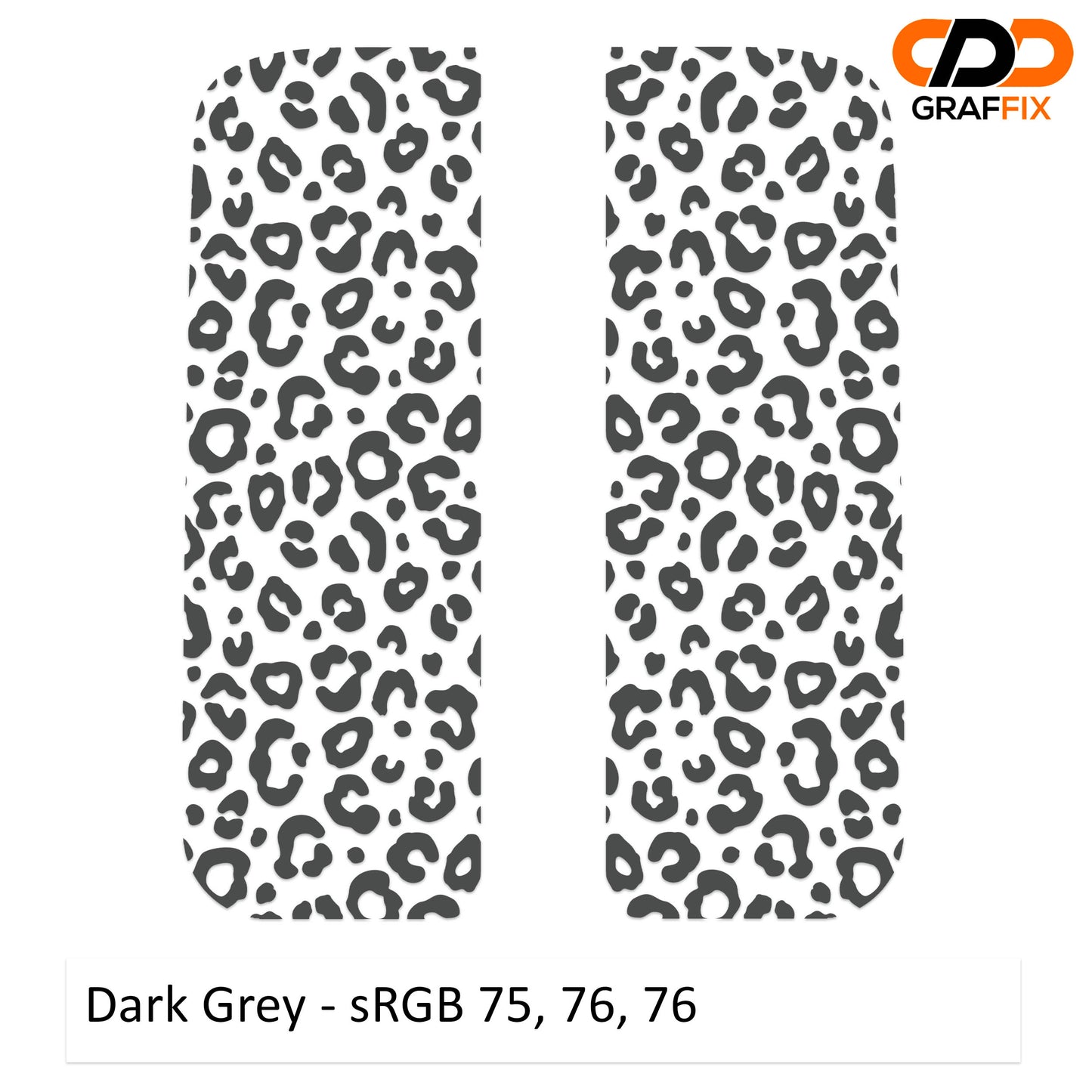 Leopard Print Pattern Side Window Vinyl Decal Set - Fits Jeep Wrangler JL 2018+/Fits Jeep Gladiator JT 2020+