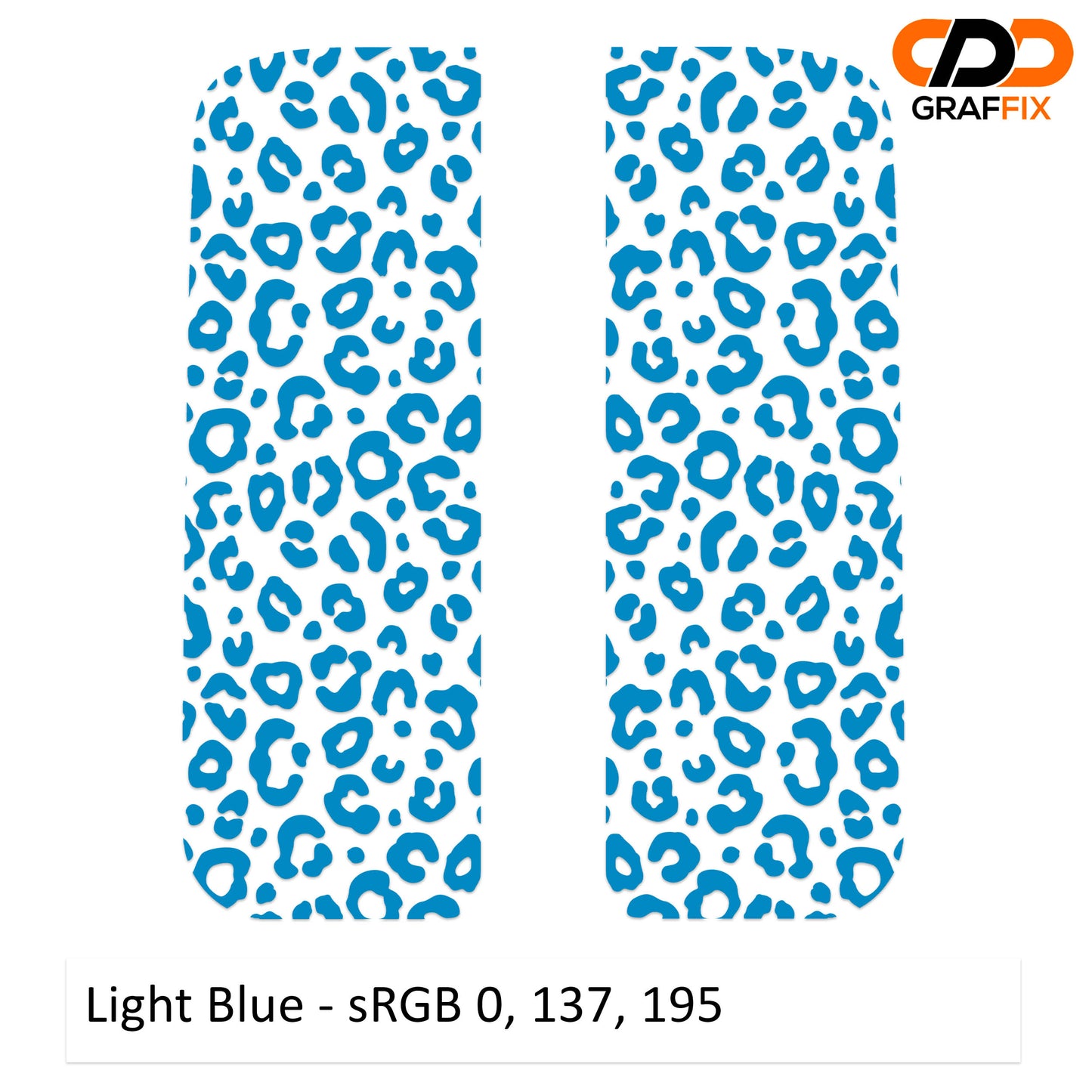 Leopard Print Pattern Side Window Vinyl Decal Set - Fits Jeep Wrangler JL 2018+/Fits Jeep Gladiator JT 2020+