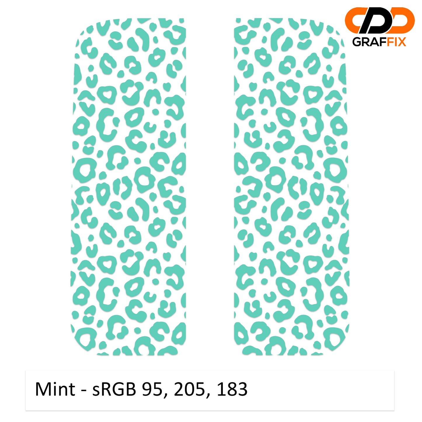 Leopard Print Pattern Side Window Vinyl Decal Set - Fits Jeep Wrangler JL 2018+/Fits Jeep Gladiator JT 2020+