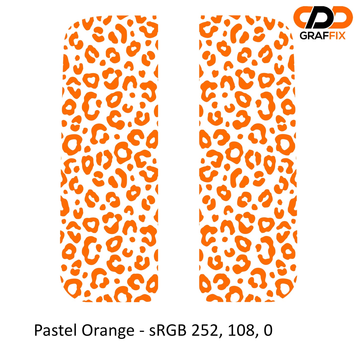 Leopard Print Pattern Side Window Vinyl Decal Set - Fits Jeep Wrangler JL 2018+/Fits Jeep Gladiator JT 2020+