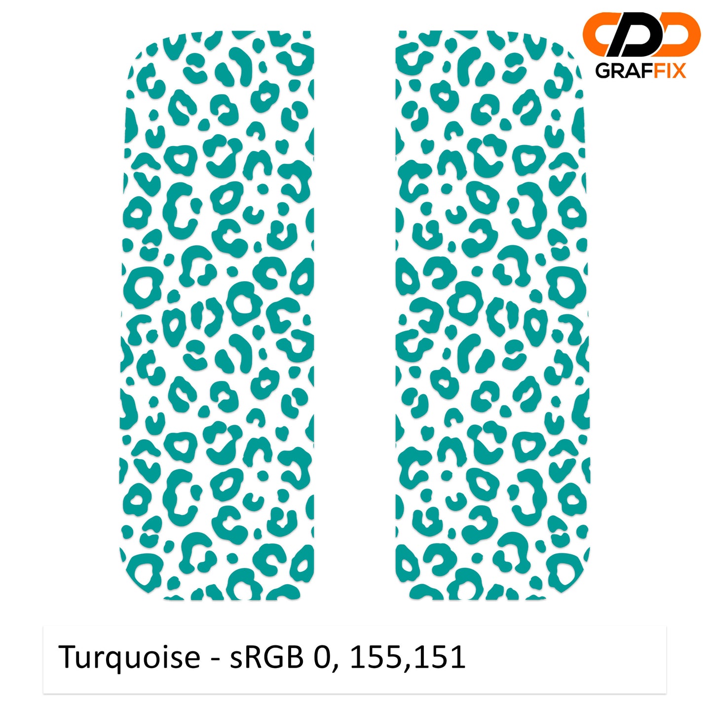 Leopard Print Pattern Side Window Vinyl Decal Set - Fits Jeep Wrangler JL 2018+/Fits Jeep Gladiator JT 2020+