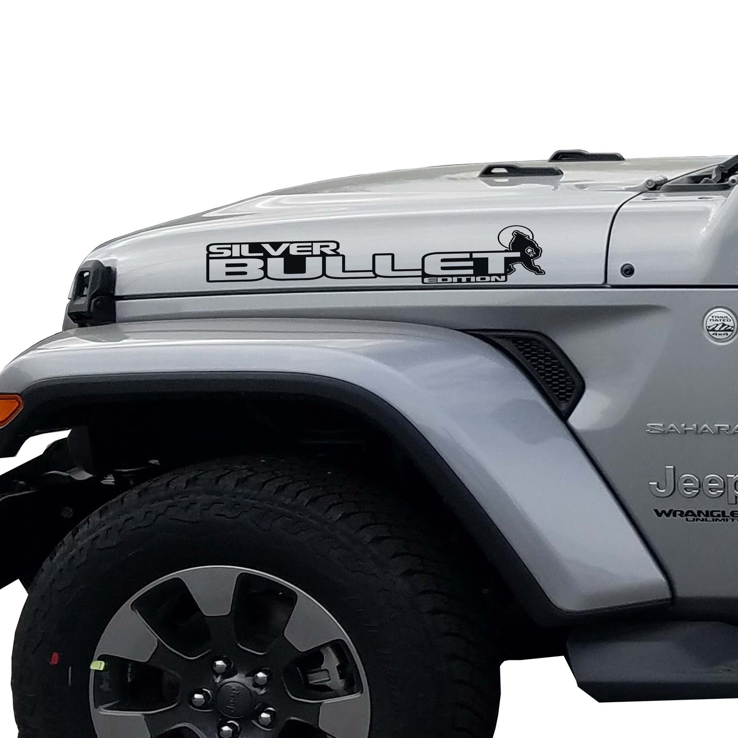 Silver Bullet (Silver Billet) Edition Side Hood Decal Set