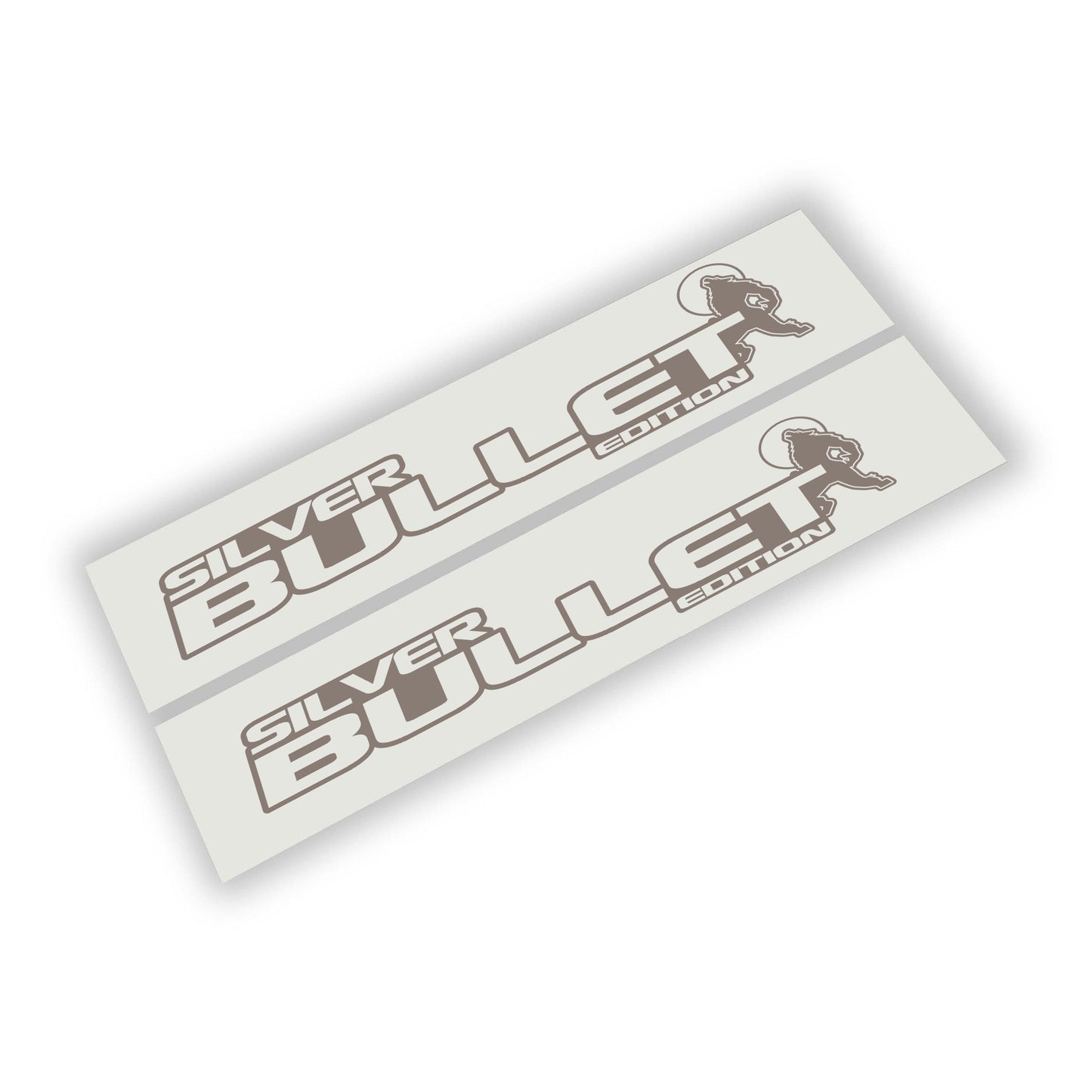 Silver Bullet (Silver Billet) Edition Side Hood Decal Set