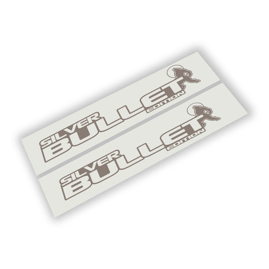Silver Bullet (Silver Billet) Edition Side Hood Decal Set