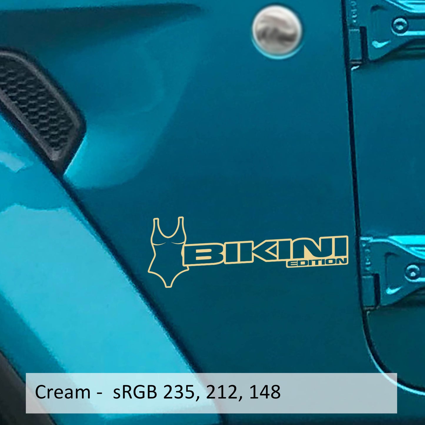 Bikini Pearl Edition Decal (Pair) Fender Decals For Wrangler/Gladiator - JL/JT