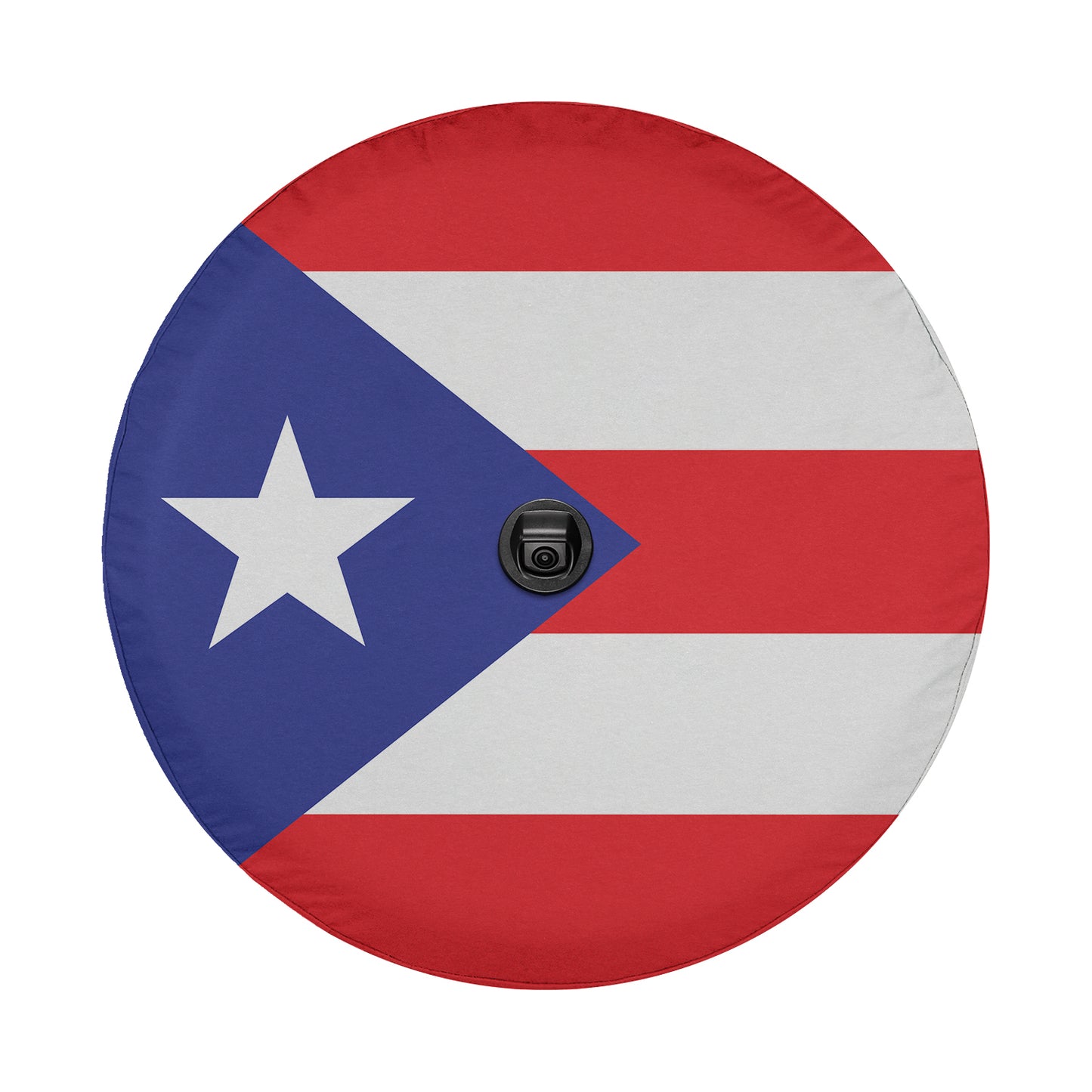 the flag of the state of texas on a round paper plate