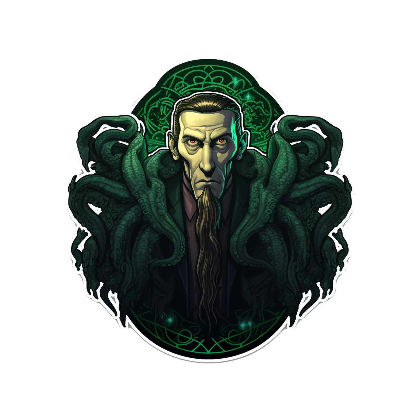 Cthulhu Celtic Knot Vinyl Sticker