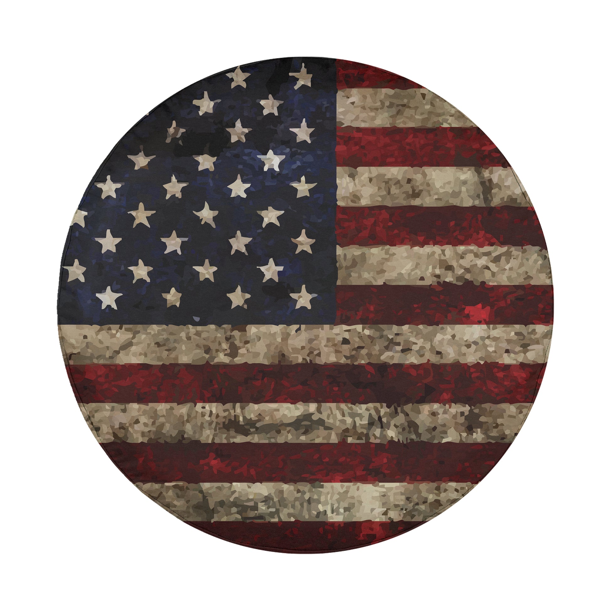 a picture of an american flag on a white background