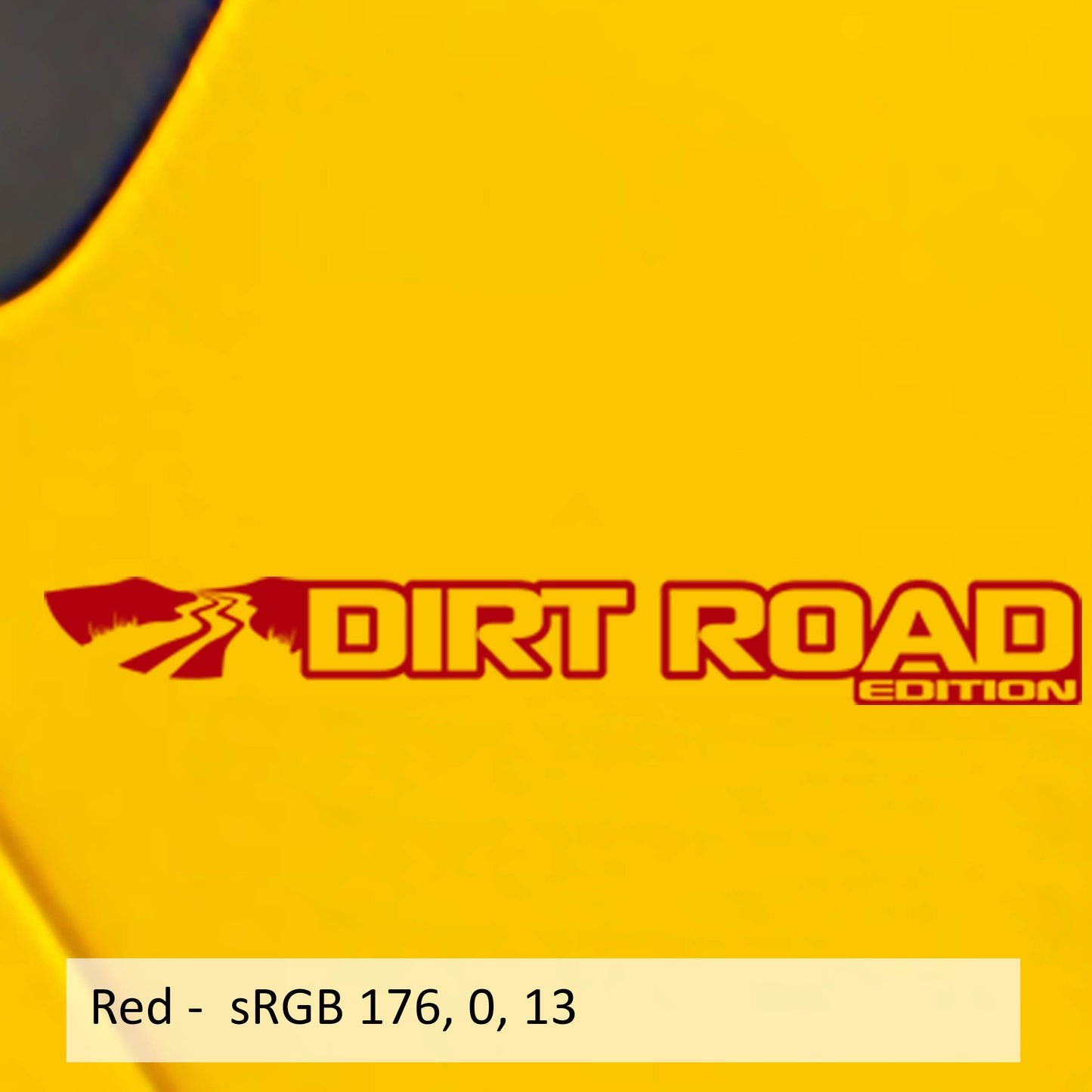 Dirt Road Edition Decal (Pair) Fender Decals For Wrangler/Gladiator JL/JT