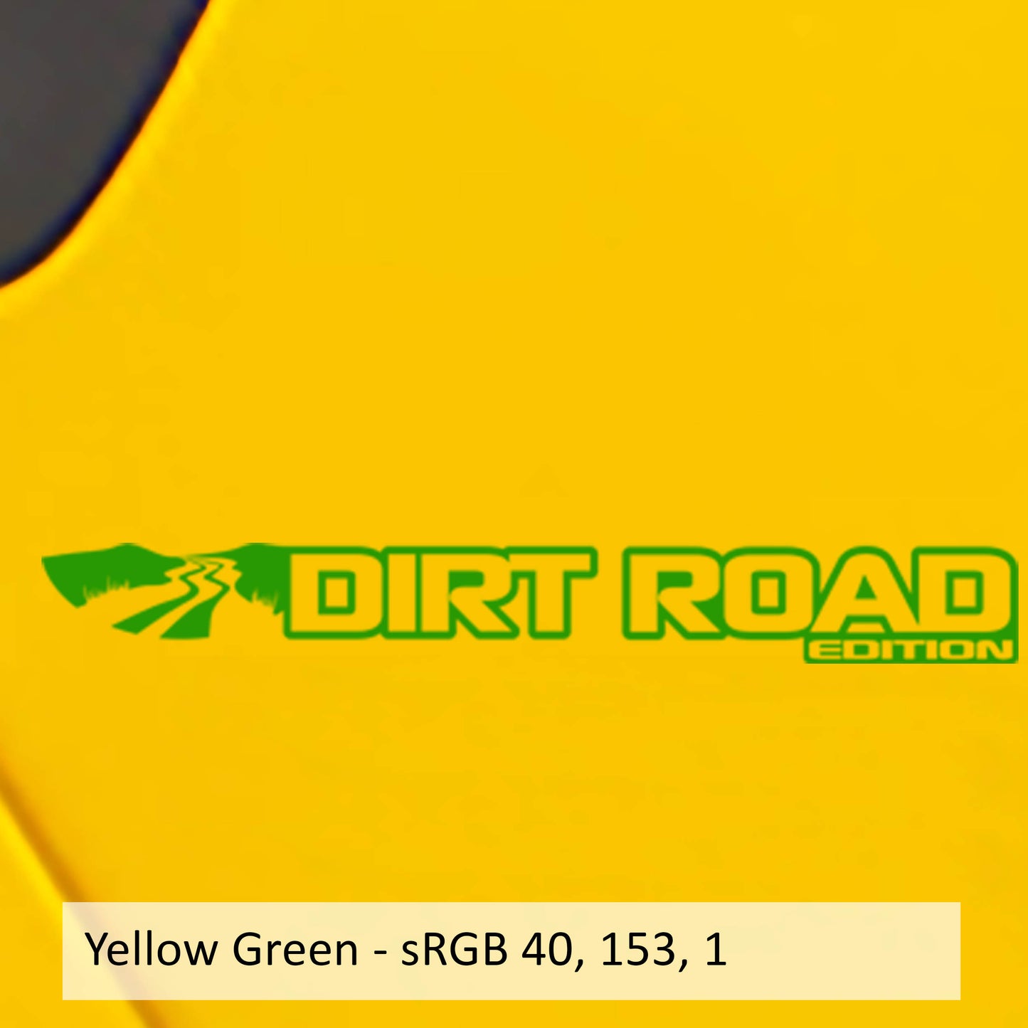 Dirt Road Edition Decal (Pair) Fender Decals For Wrangler/Gladiator JL/JT