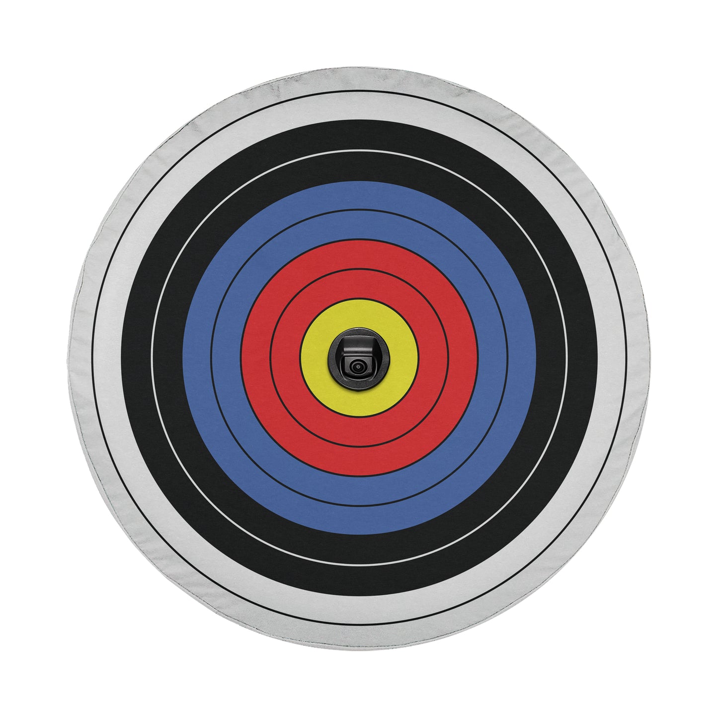 an image of a target on a white background