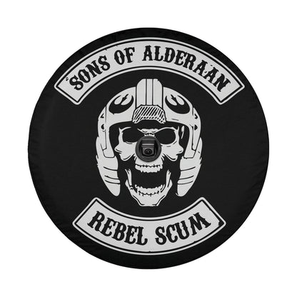 a black and white photo of a skull wearing a helmet