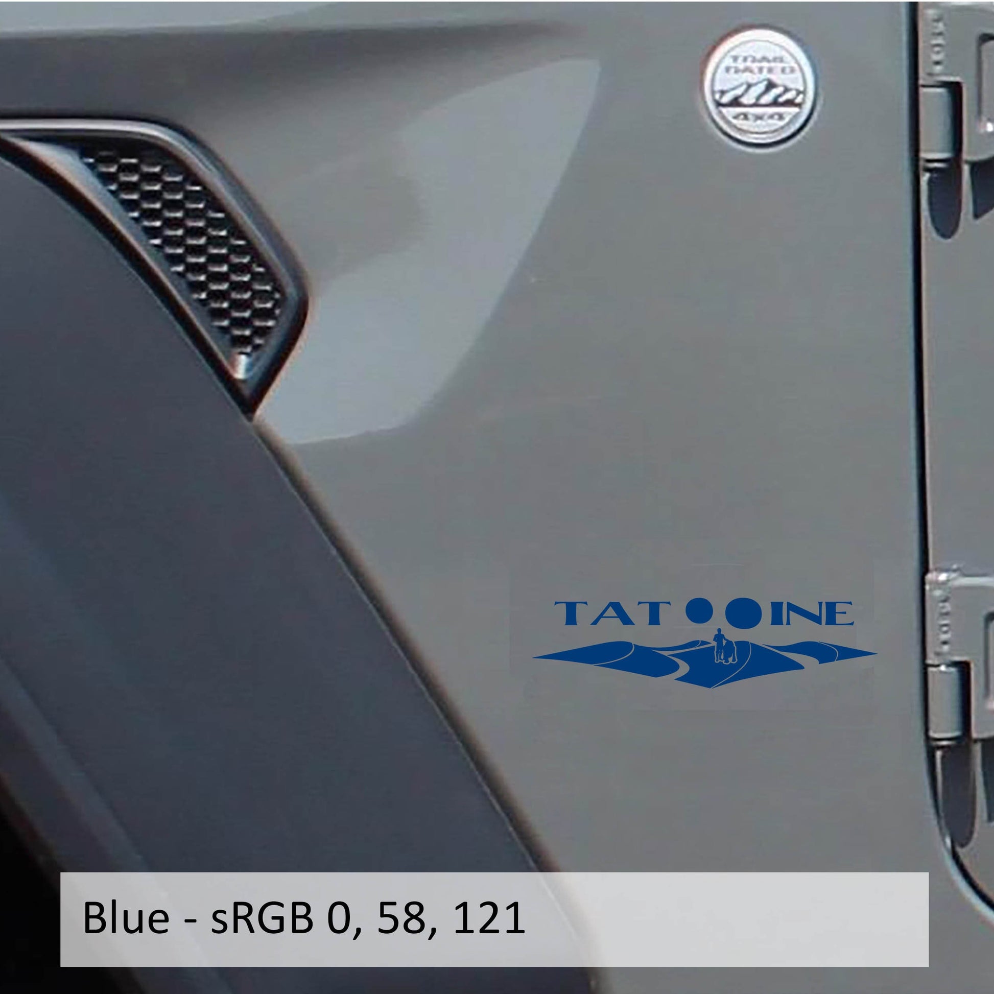 Tatooine Dunes Fender Decal Set