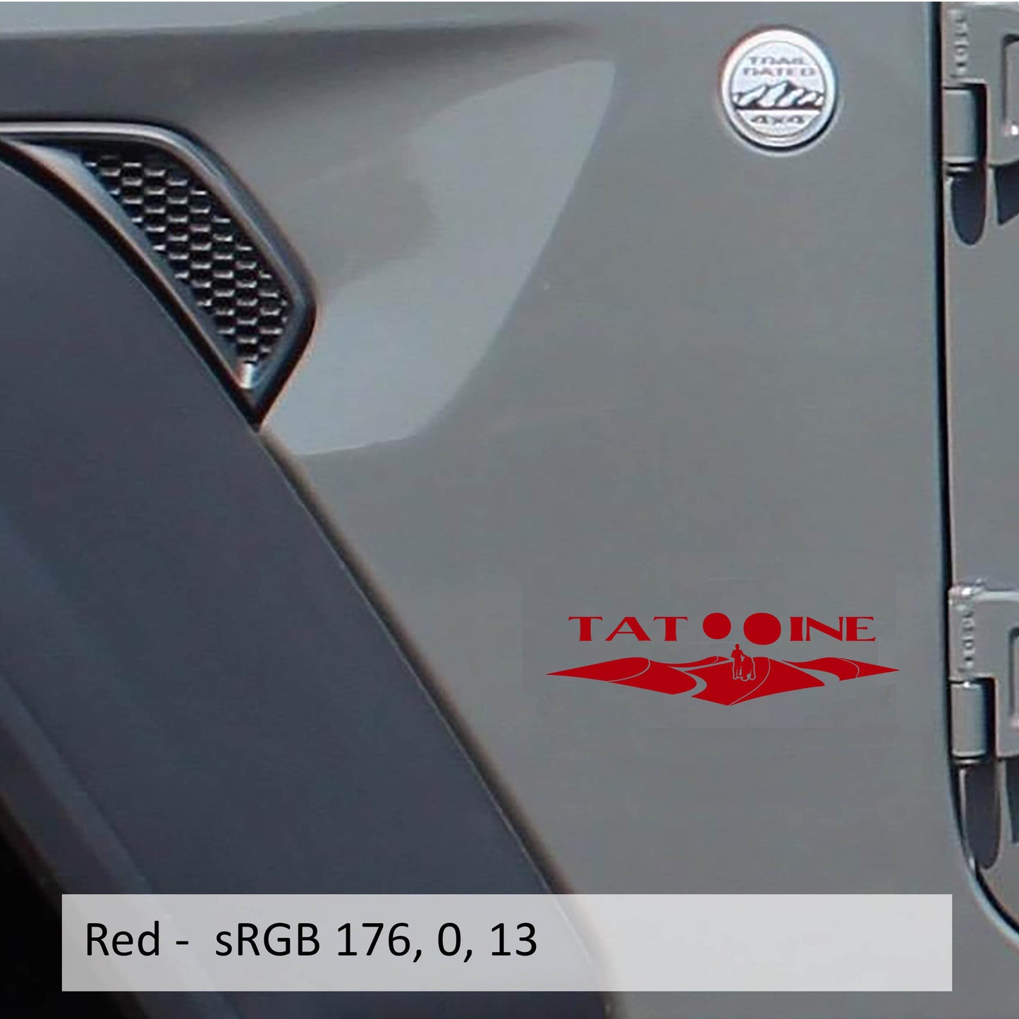 Tatooine Dunes Fender Decal Set