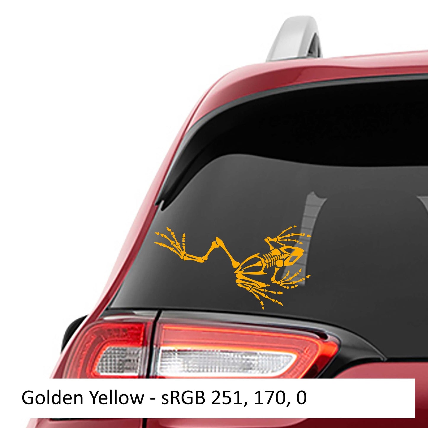 Bone Frog Skeleton Vinyl Decal SOCOM Tactical Navy Seal Window Sticker Durable Military Design