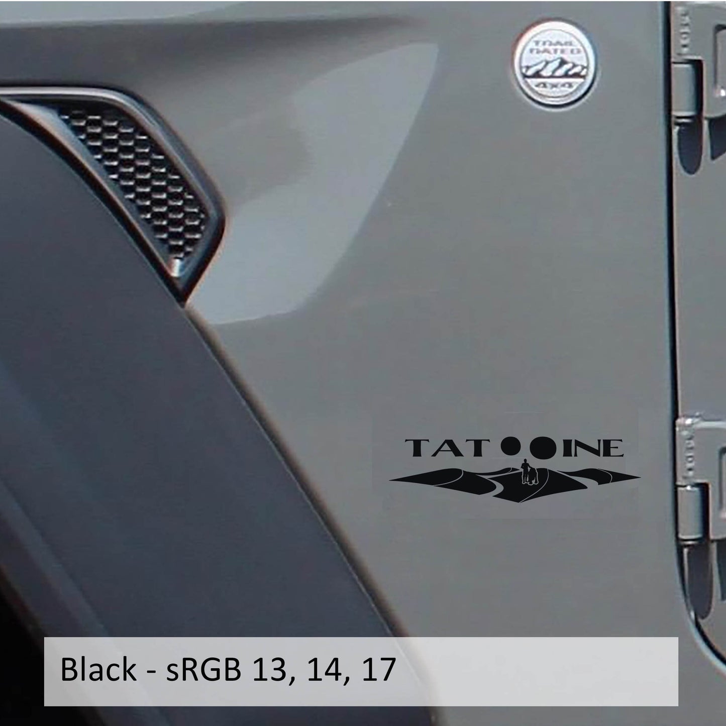 Tatooine Dunes Fender Decal Set